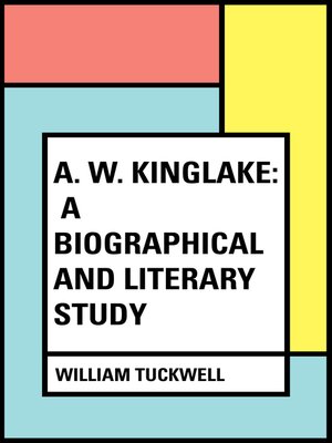 cover image of A. W. Kinglake